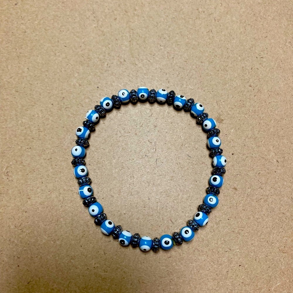 Evil eye bracelet from Jerusalem